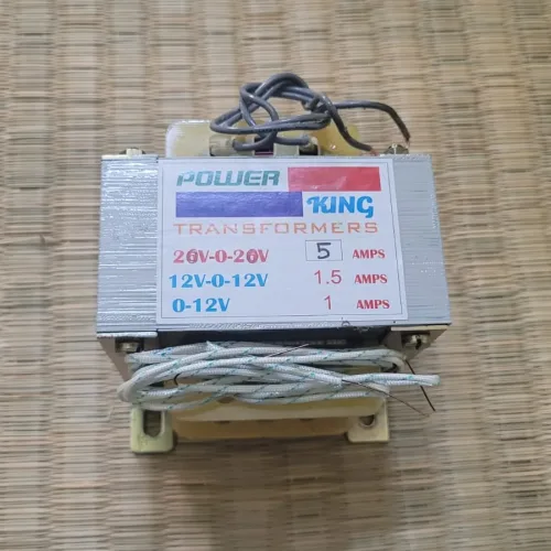 230V AC to 20 0 20V, 5A Transformer from Power King Brand