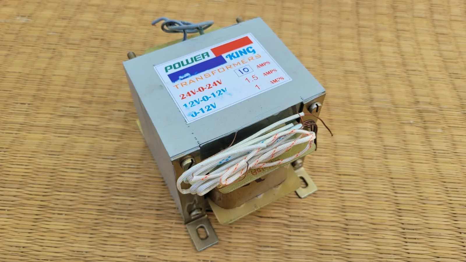 230V AC to 24 0 24V, 10A Transformer from Power King Brand