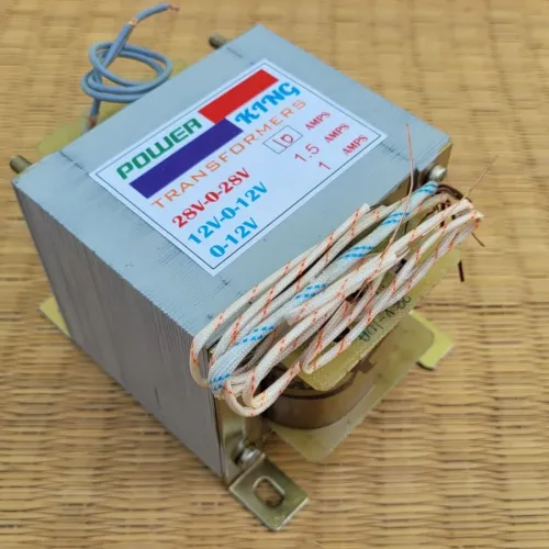 230V AC to 28 0 28V, 10A Transformer from Power King Brand