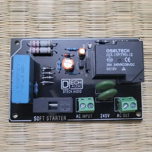 Soft Start Board for Audio Amplifier with 30A Relay from D-Tech Audio