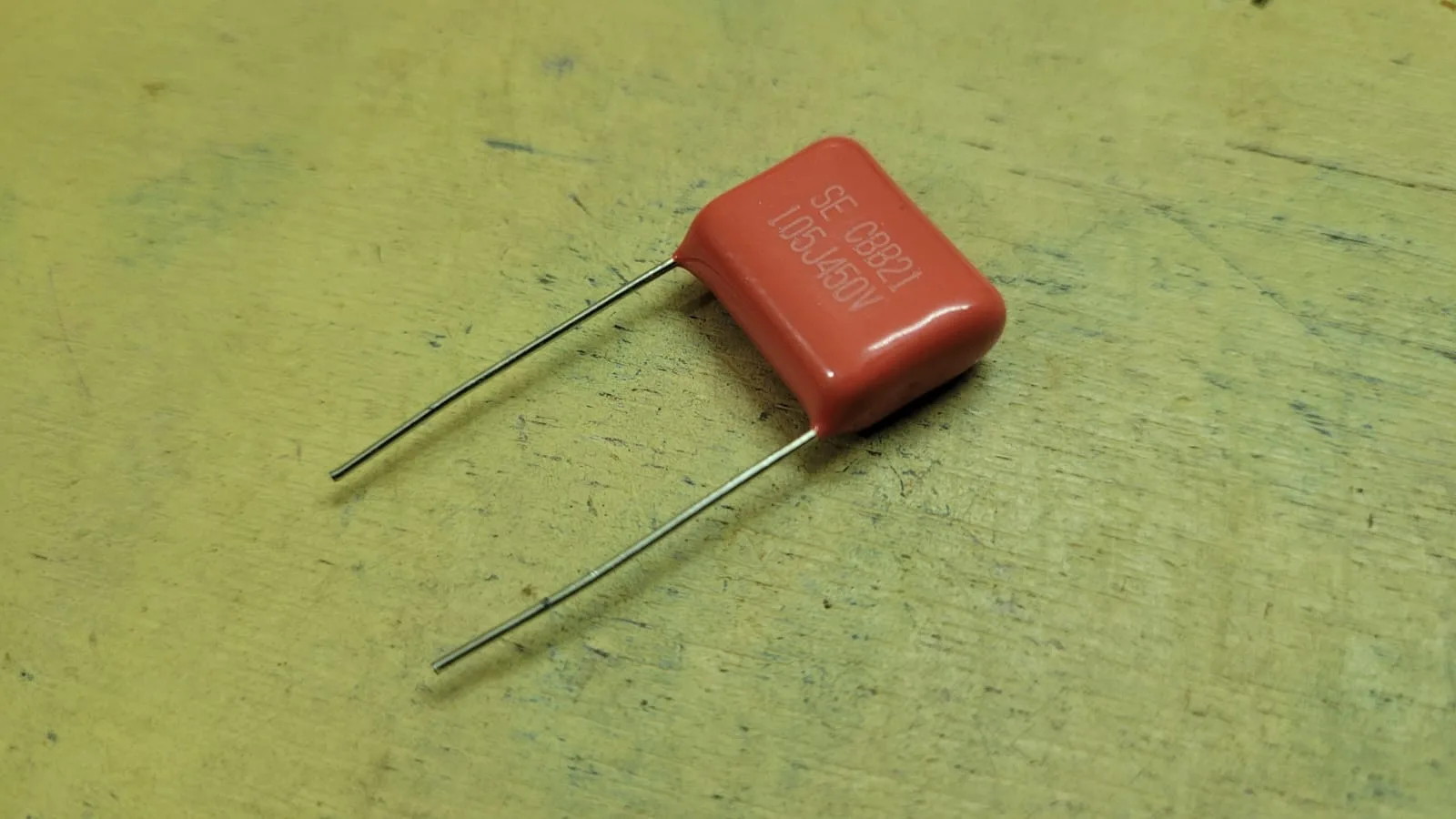105J450V (1uf / 450V) Polyester Film Capacitor for Tweeter Filter