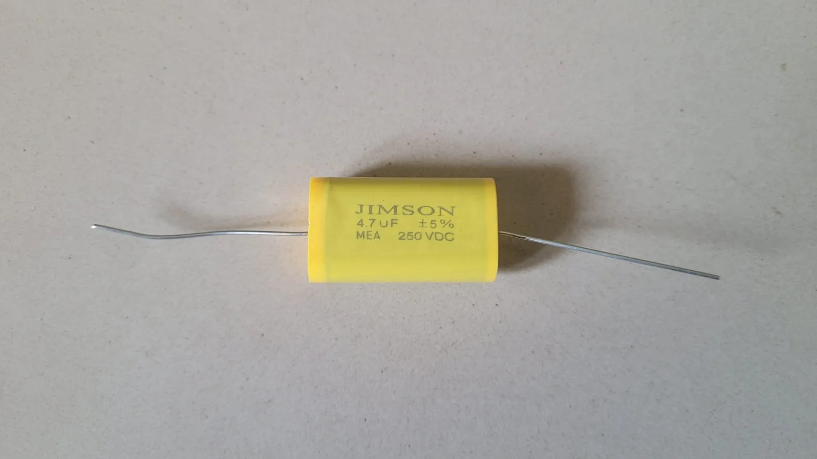 JIMSON 4.7uf / 250V Metallised Polyester Film Capacitor