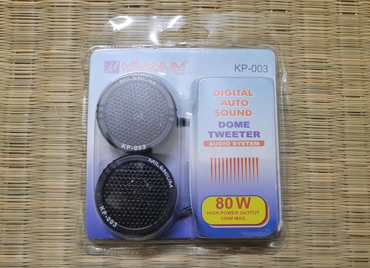Milenium Company Coin Type Dome Tweeter.