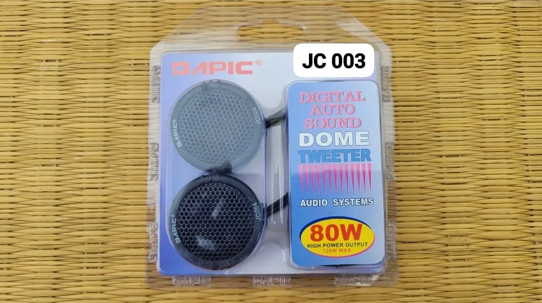 DAPIC (JC-003) 80W Coin Type Dome Tweeter
