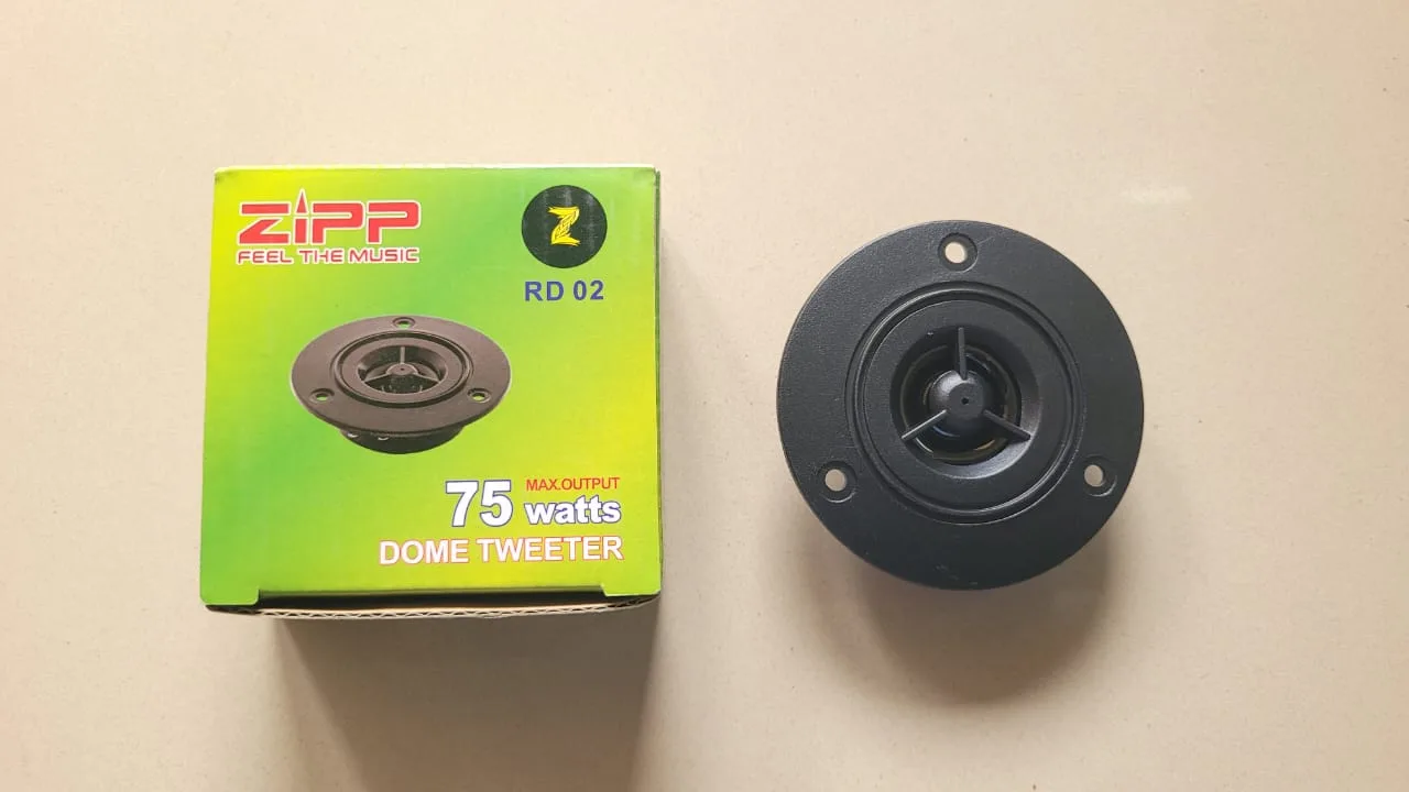 ZIPP (RD-02) 75W 8-Ohms Dome Tweeter