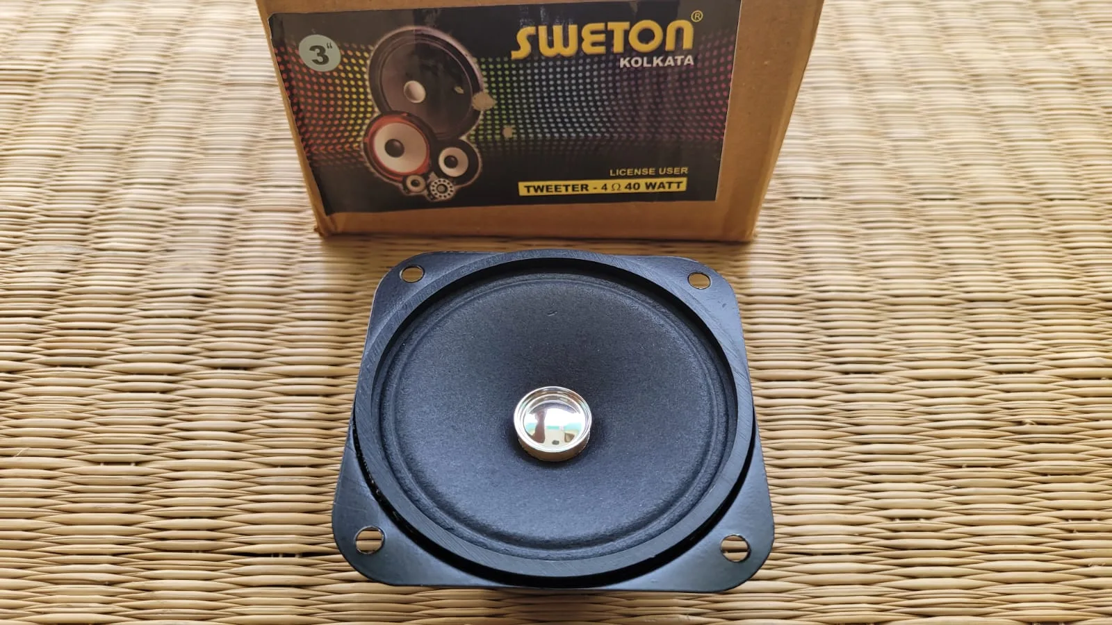 Sweton 3" 4-Ohms 40W Magnet Twetter (4-Piece Pack)