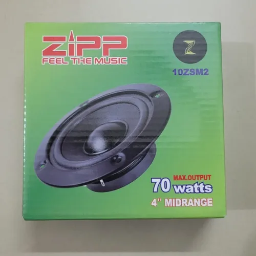 ZIPP brand 4" 8-Ohms, 70W Mid Range Speaker