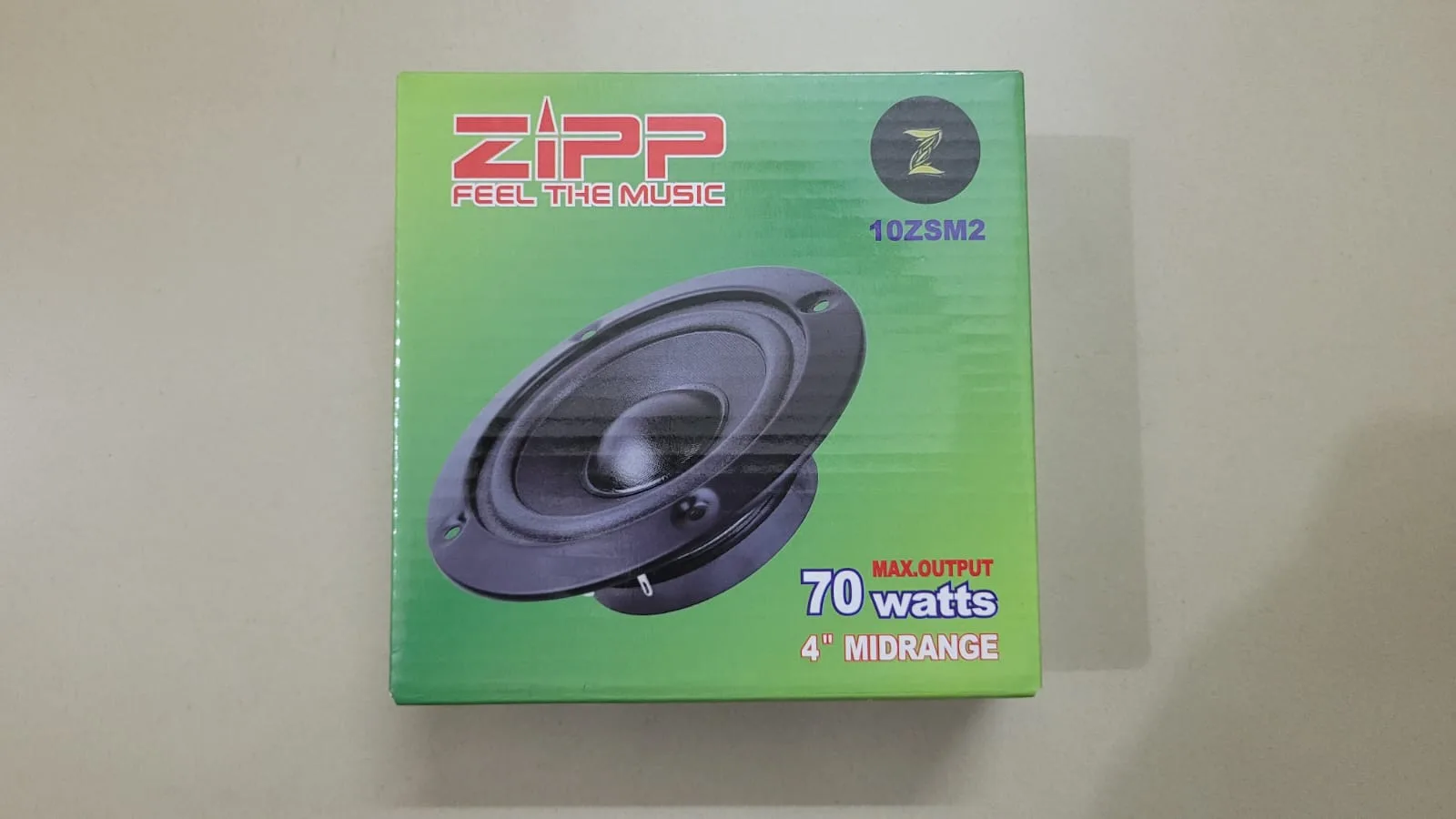 ZIPP brand 4" 8-Ohms, 70W Mid Range Speaker