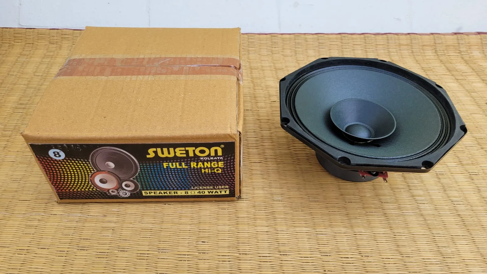 Sweton 8" 8-Ohms 40W Full Range Hi-Q Speaker