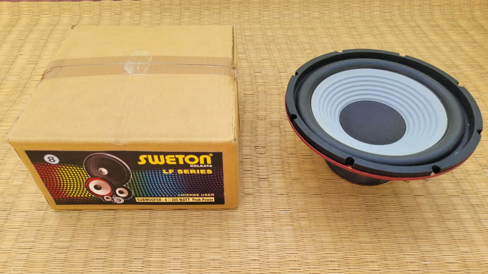 Sweton 8" 4-Ohms 100W Subwoofer
