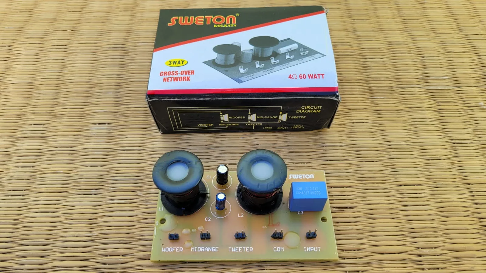 Sweton 3-Way 4-Ohms 60W Cross Over Network Board