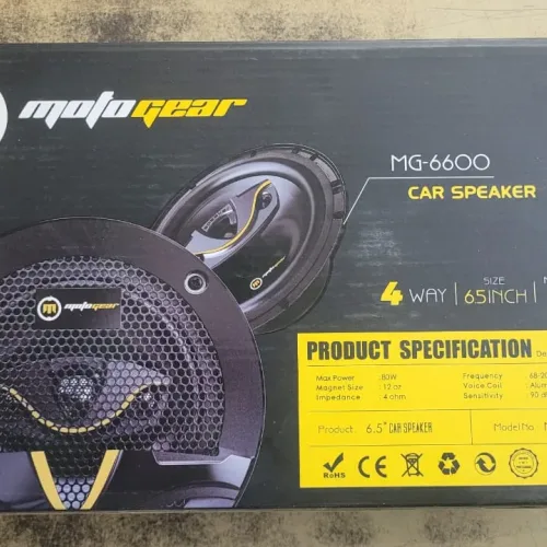 Moto Gear 6.5" 40W 4-Way Coaxial Speaker