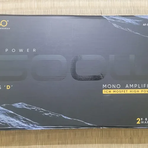 Moco brand 1500W Class-D Mono Amplifier for Car Stereo System