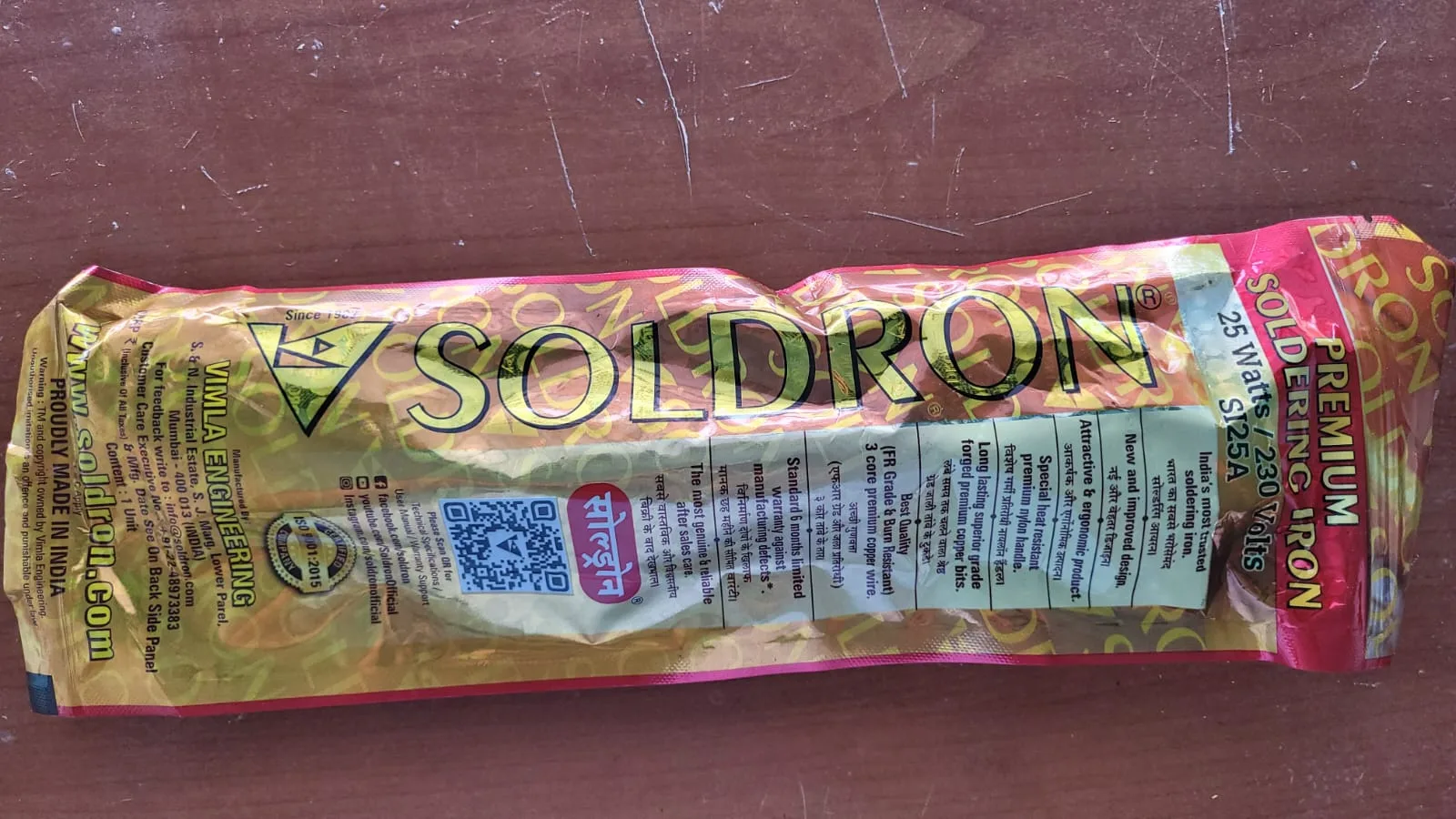 Soldron brand 25W Original Soldering Iron