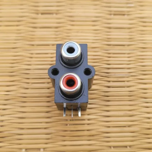 2-Channel RCA Socket Box Type