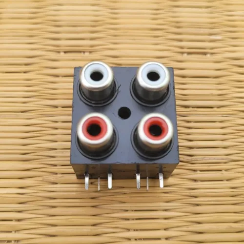 4-Channel RCA Socket Box Type