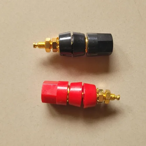 Banana Socket (Red + Black Pair)