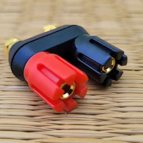Binding Post Speaker Terminal (Red + Black Combo)