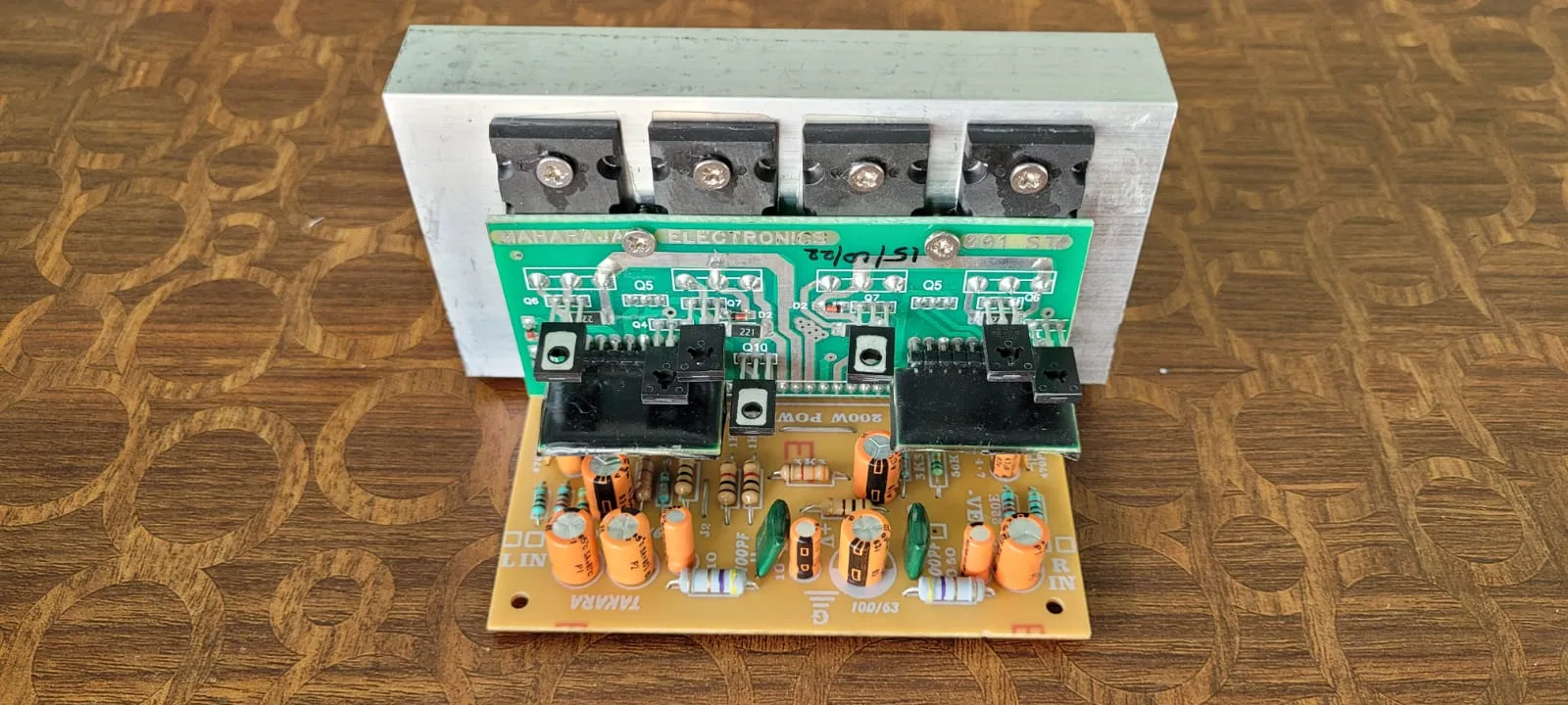Maharaja 4-Transistor Stereo Amplifier Board