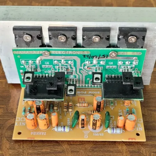 Maharaja 4-Transistor Stereo Amplifier Board