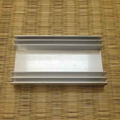 Heat Sink 5" Length with 6-Leaf for Audio Amplifier Board's