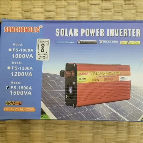12V DC to 230V AC 1500VA Inverter form Sunchonglic Brand