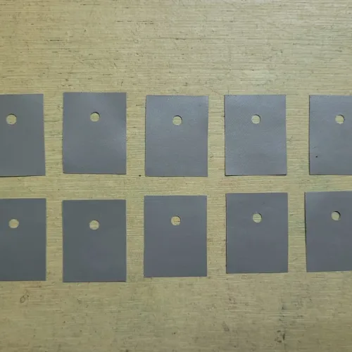 Silicon Insulator Sheet (T0-3P) for Transistor, MOSFET & IC Type Amplifier Boards (10-Piece)