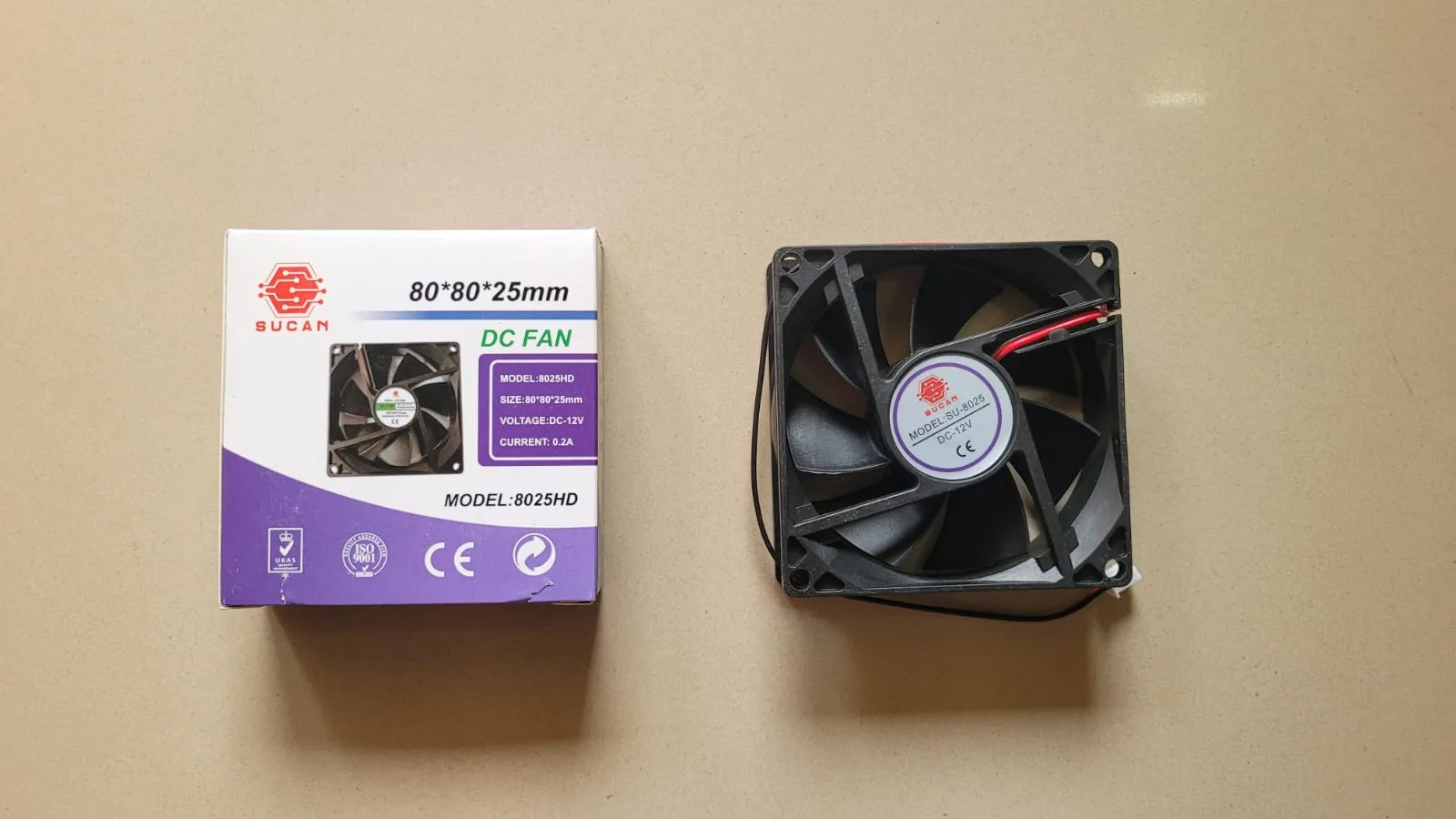 3" Size 12V BLDC Cooling Fan for Assembled Amplifiers