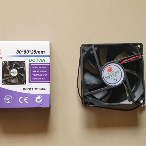 3" Size 12V BLDC Cooling Fan for Assembled Amplifiers