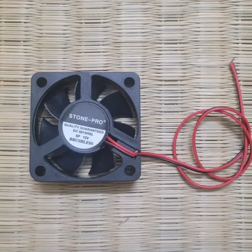 2" Size 12V BLDC Cooling Fan from Stone Pro brand for 1313 size Car Stereo Cabinet