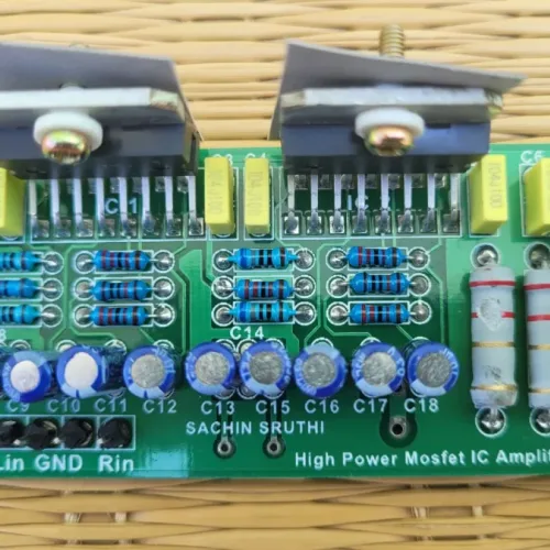TDA7294 Stereo (100+100)W Amplifier Board without Heat Sink