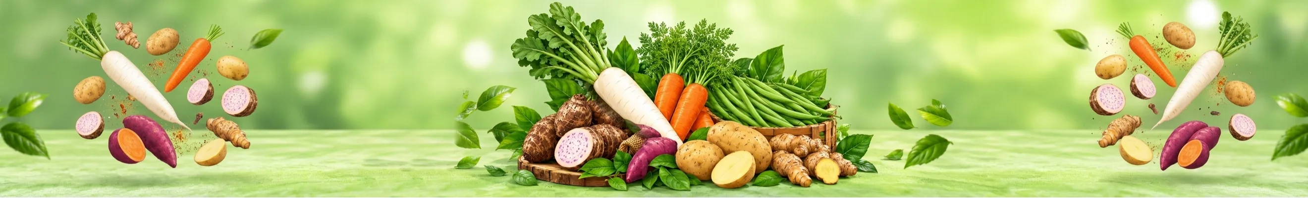 மலை காய்கறிகள் Hill veggies Banner