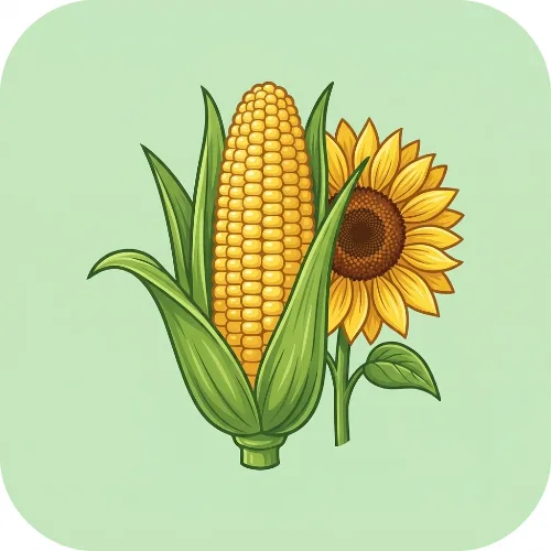 மக்காசோளம் | சூரியகாந்தி corn & sunflower