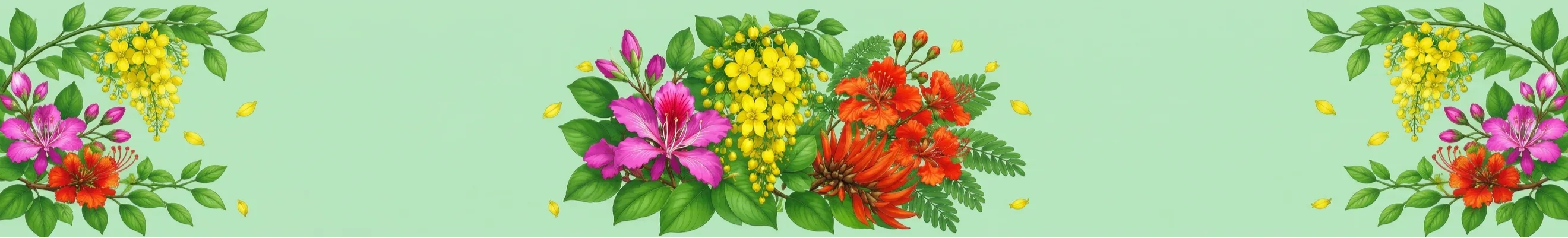 பூ மரம் | flower tree Banner