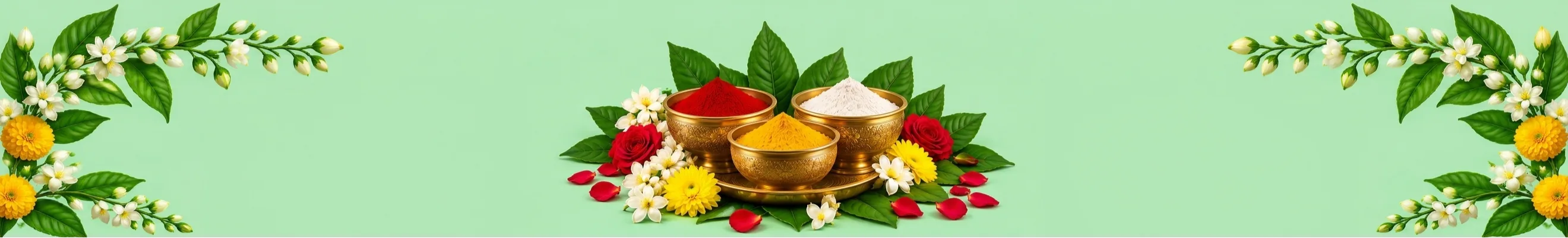 Pooja Items Banner