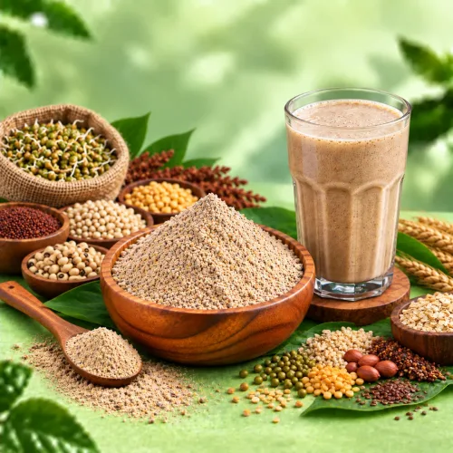 முளைகட்டிய சத்துமாவு (Sprouted Health Mix)