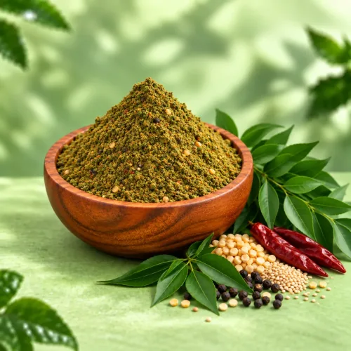 கருவேப்பிலை இட்லி பொடி (Curry Leaf Idli Powder)